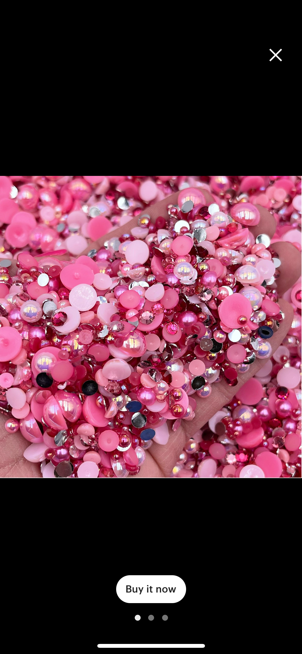 Shades of Pink Bling Mix