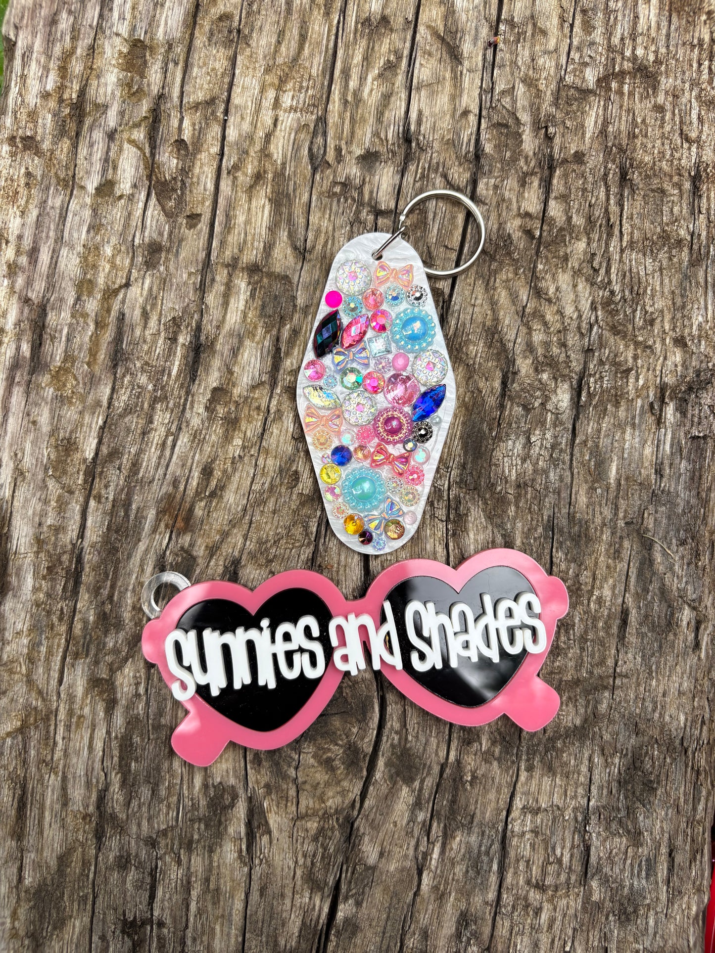 RTS - Hotel Keychain - Chunky Bling