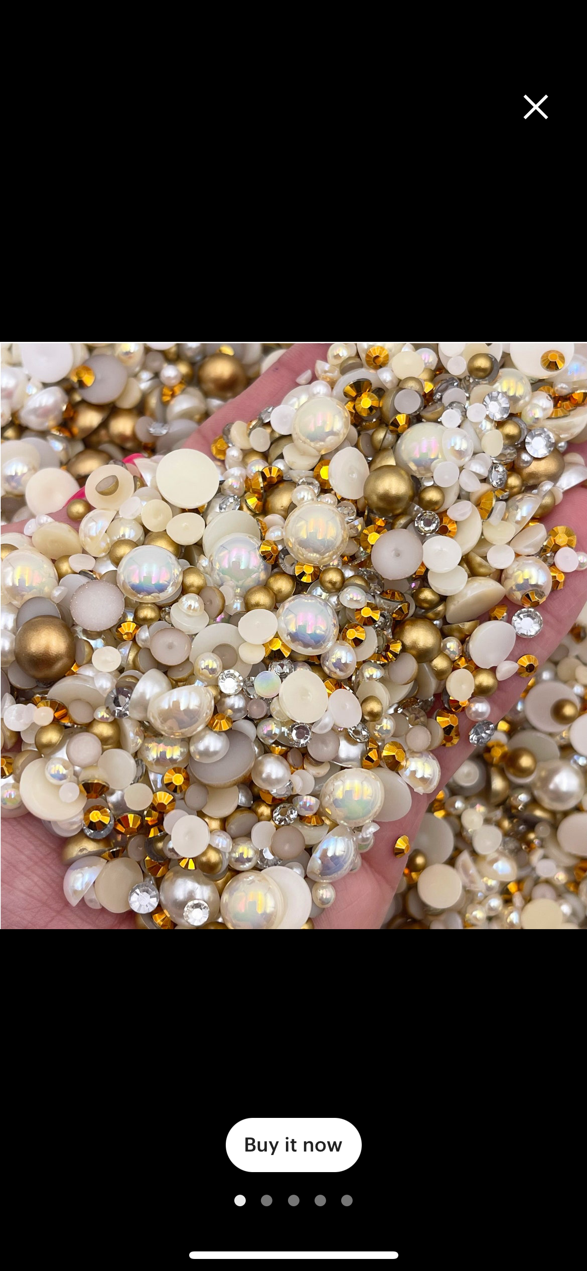 5 Golden Rings Bling Mix