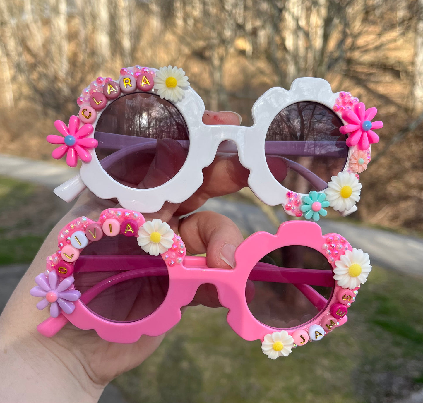 Colorful Floral Name Sunnies