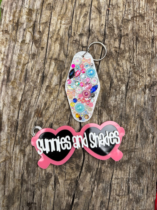RTS - Hotel Keychain - Chunky Bling
