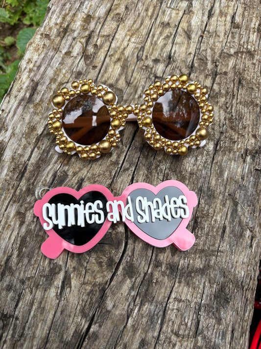 RTS - Toddler Gold on White Frames